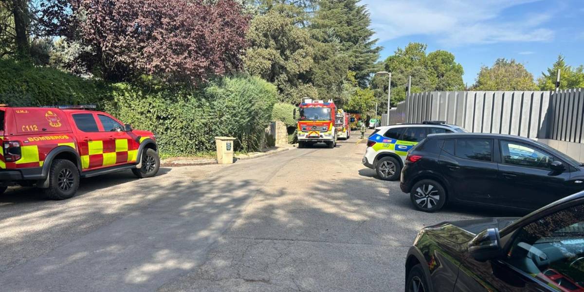 Bomberos controlan incendio en la casa de Vinícius Junior en España