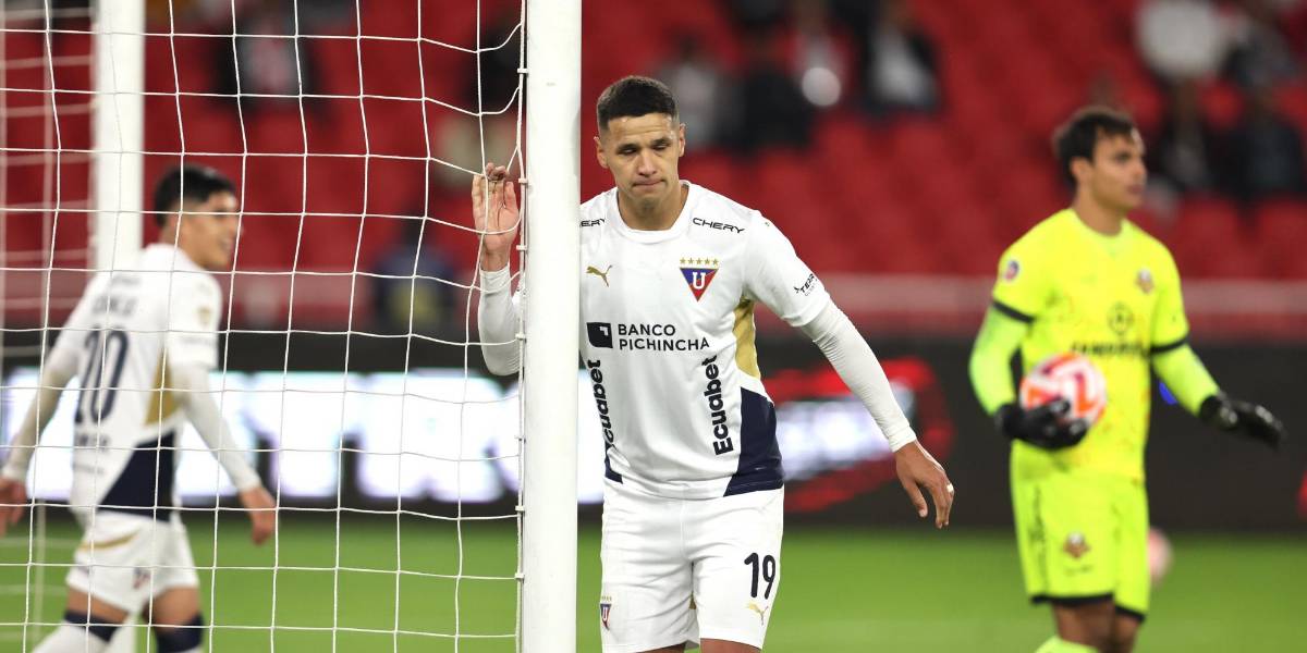 Liga de Quito empató con Libertad FC y se aleja de los primeros puestos de la LigaPro Ecuabet