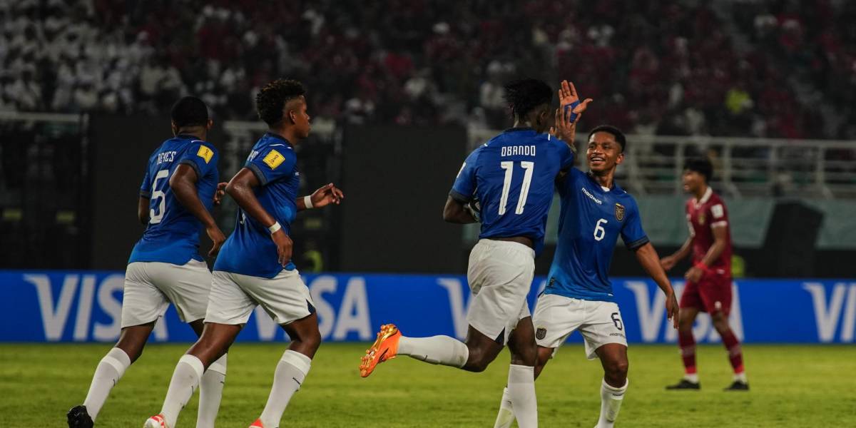 Mundial Sub 17: Ecuador, con gol de Allen Obando, empató 1-1 contra Indonesia