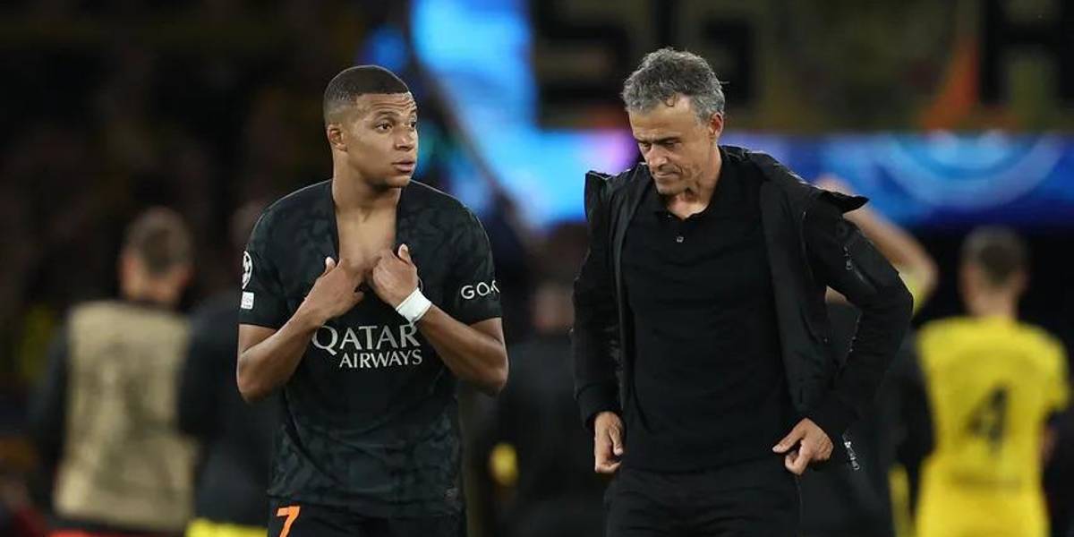 Mbappé niega tener problemas con Luis Enrique y celebra que el PSG clasificó a cuartos de final en la Champions League