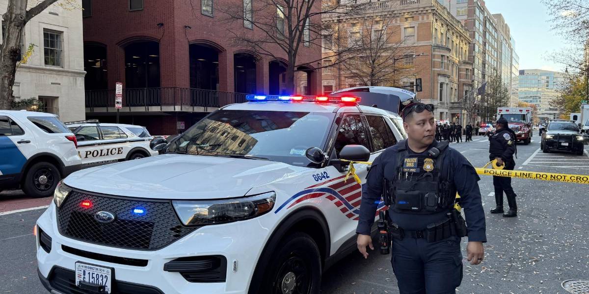 El tiroteo cerca a la Casa Blanca deja dos guardias nacionales heridos