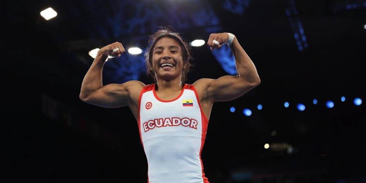 Lucía Yépez es la mejor luchadora del mundo en la categoría 53 kg