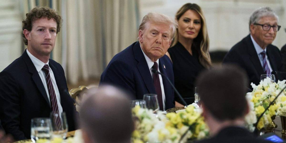 Trump reúne a líderes tecnológicos en la Casa Blanca para hablar de IA, con elogios y la ausencia de Elon Musk