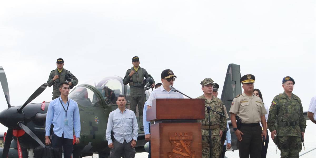 Noboa en respaldo a los militares: Que ningún antipatria nos venga a decir que nosotros estamos violando los derechos de nadie