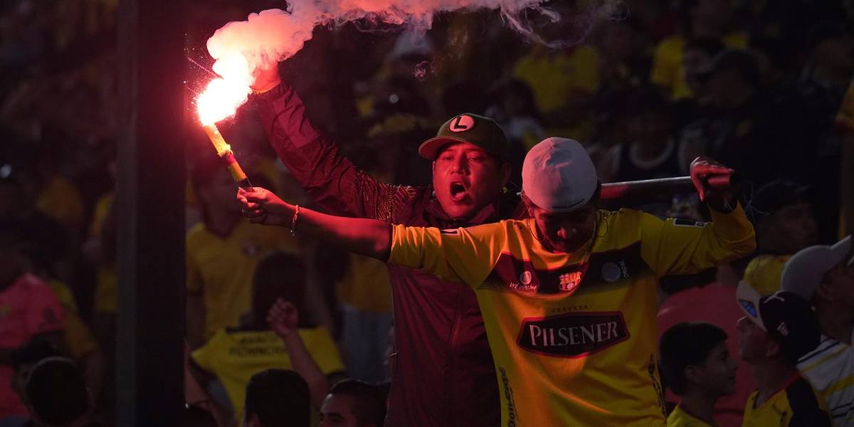 El estadio Monumental puede ser sancionado por los incidentes en el Barcelona SC vs. Independiente del Valle