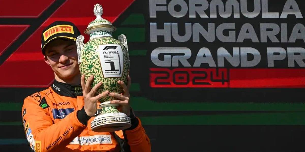 Piastri sorprende al mundo y se lleva el GP de Hungría