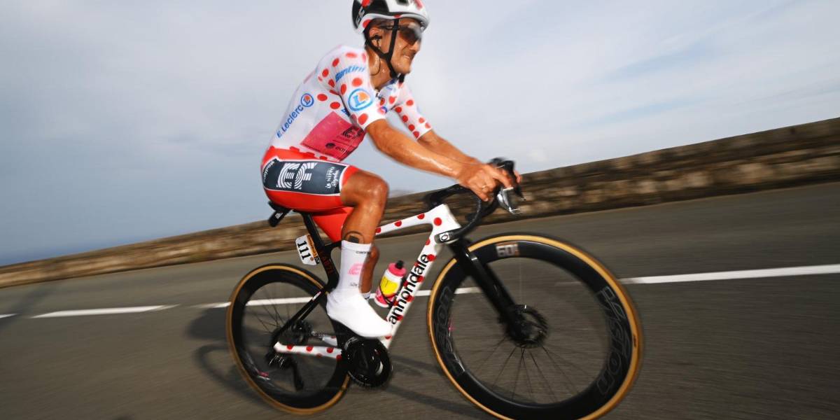 La bicicleta de Richard Carapaz valorada en más de USD 16 mil