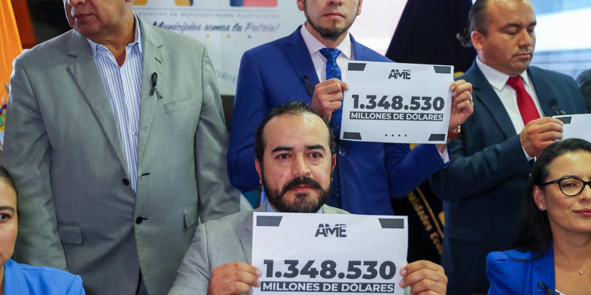 La Asociación de Municipalidades del Ecuador realizará una marcha para exigir atención del Gobierno