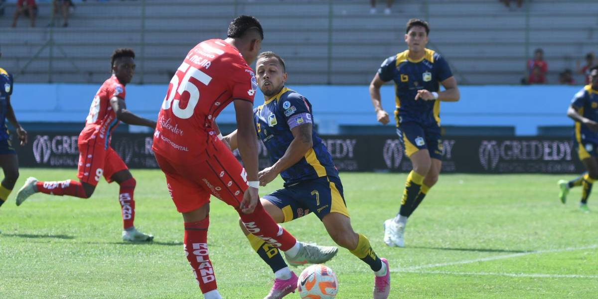 El Nacional dejó escapar la victoria y empató con Delfín en el arranque del segundo hexagonal