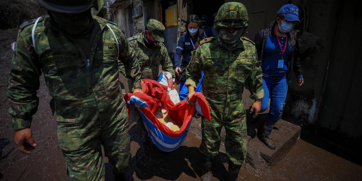 26 fallecidos, 53 heridos y 5 desaparecidos, tras aluvión en Quito