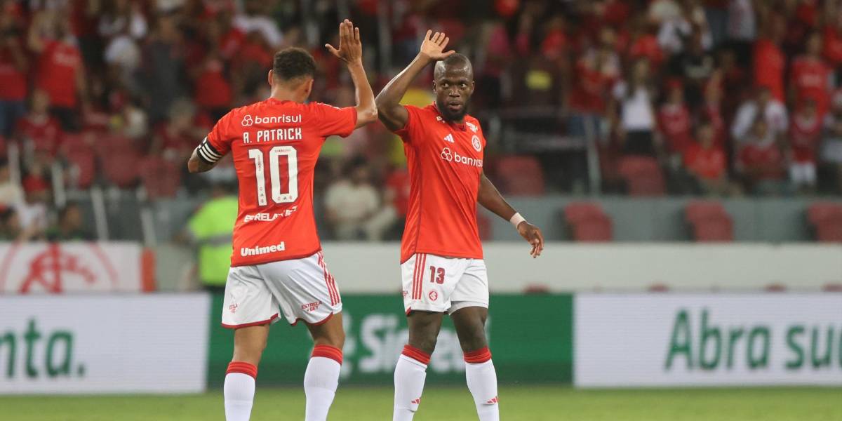 Enner Valencia anotó un gol en la victoria del Inter de Porto Alegre