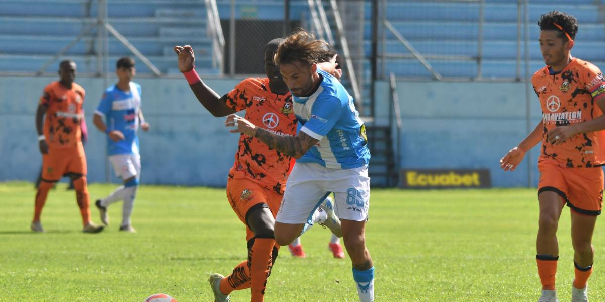 Libertad, con un hombre menos, empató con el Manta FC y es tercero en la LigaPro Ecuabet