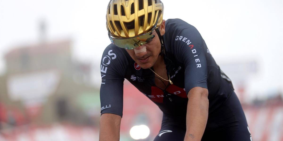 Richard Carapaz sube al puesto 18 en la general de la Vuelta a España