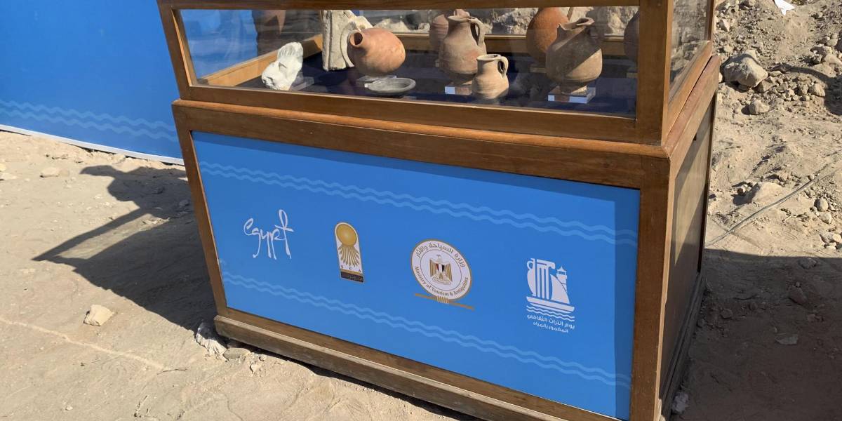 Egipto rescata templos y estatuas de una ciudad milenaria sumergida en el mar Mediterráneo