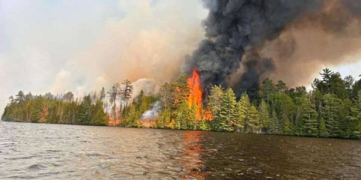 El humo de los incendios en Canadá llegó hasta Noruega, según la NASA