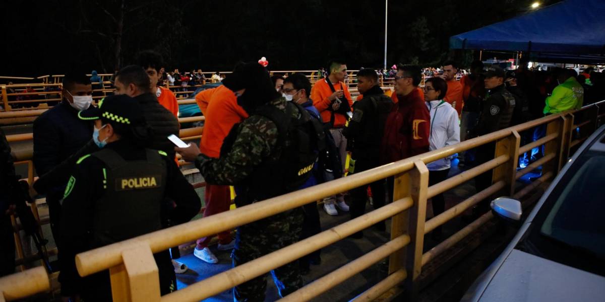 Más controles se realizan en el puente de Rumichaca para evitar el reingreso de presos deportados