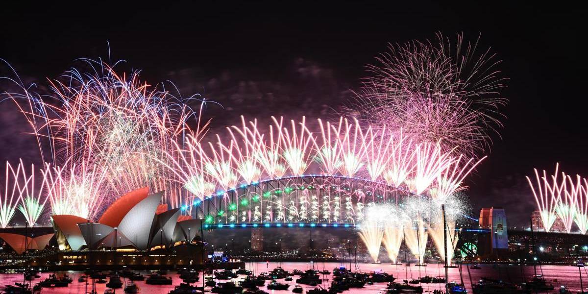 Así se celebró el Año Nuevo en distintos países del mundo