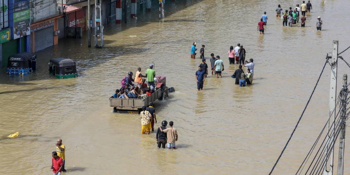 Sri Lanka y el sudeste asiático sufren lluvias torrenciales que dejan más de 900 muertos