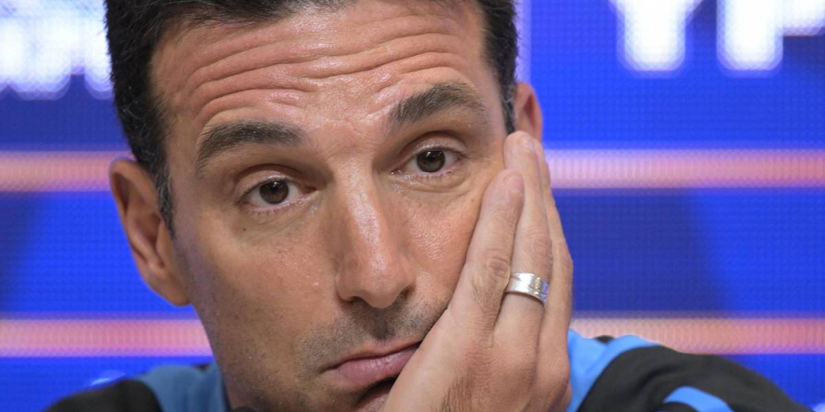 Lionel Scaloni: Es un momento agobiante para Argentina por las lesiones de varios jugadores