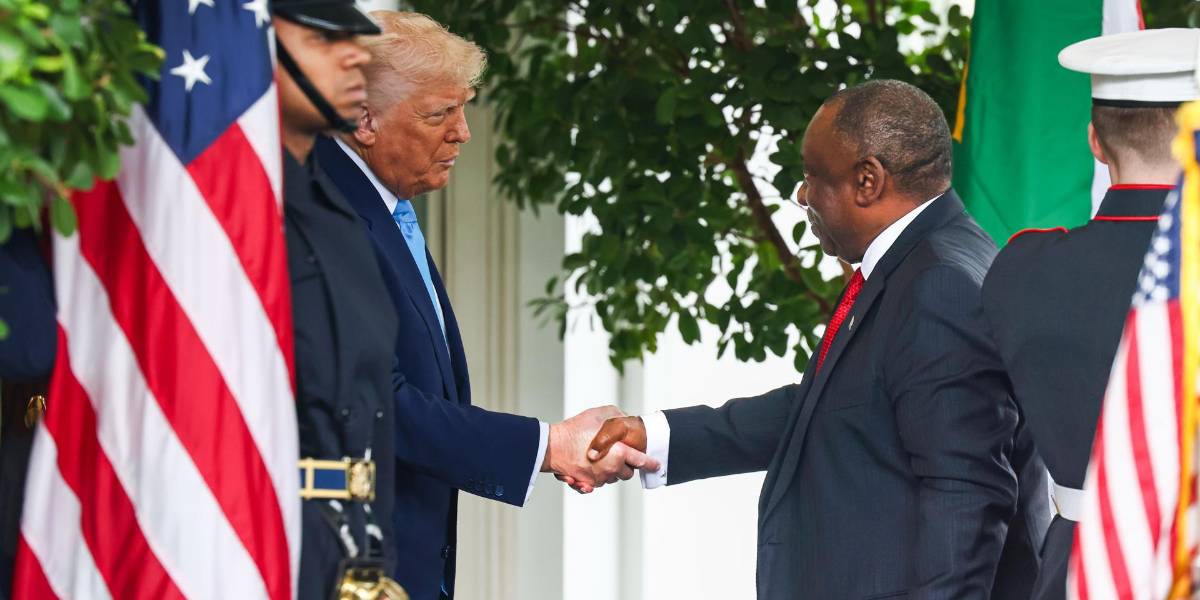 La emboscada de Trump en la Casa Blanca al presidente Ramaphosa por la supuesta persecución de blancos en Sudáfrica