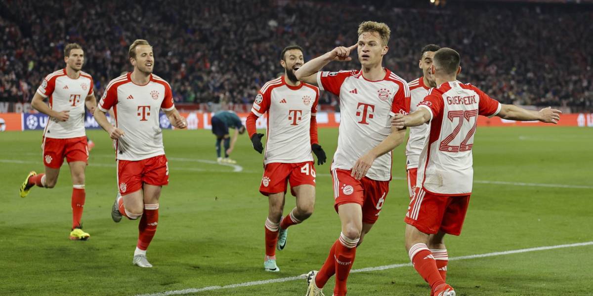 El Bayern Múnich eliminó al Arsenal y jugará las semifinales de la Champions League