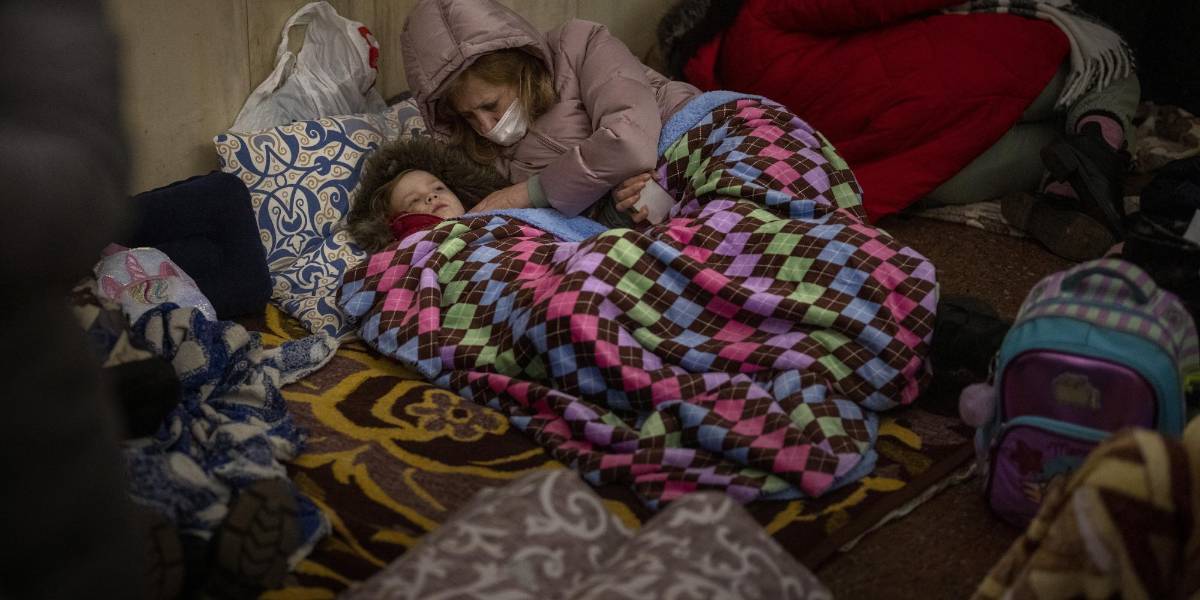 Se escuchan explosiones en Kiev, capital de Ucrania