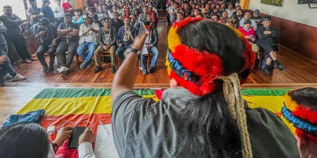 La Conaie respalda suspensión de Asamblea Constituyente por parte de la Corte Constitucional