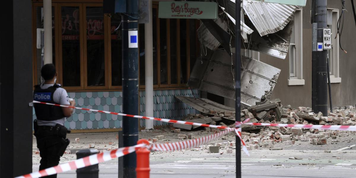 Sismo de magnitud 5,9 causa algunos daños en Australia