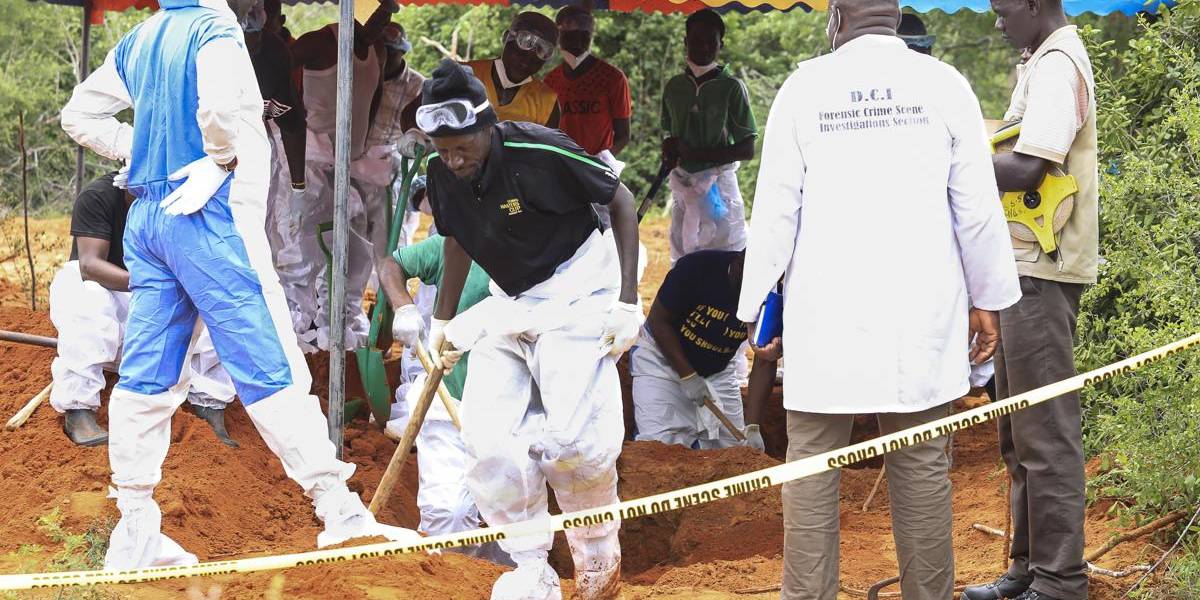Kenia: 284 miembros de una secta cristiana mueren en un ayuno por querer ver a Jesús
