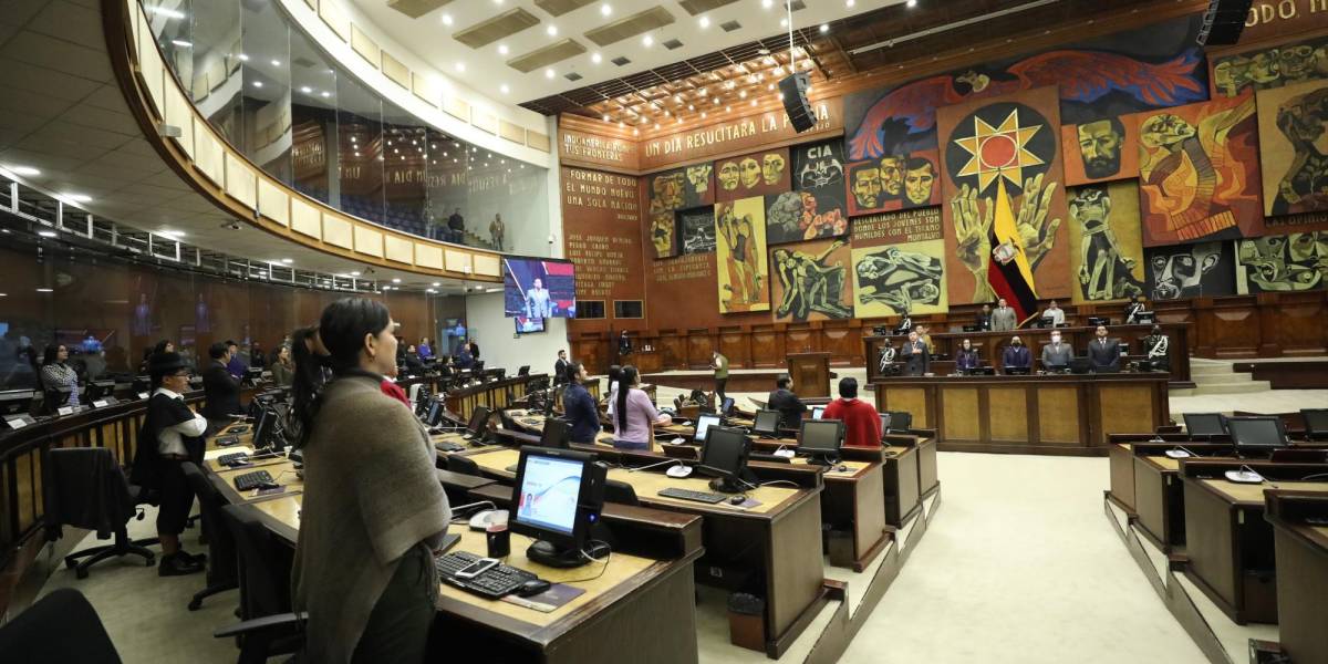 Asamblea: nuevo decreto de Lasso genera reacciones de rechazo y apoyo