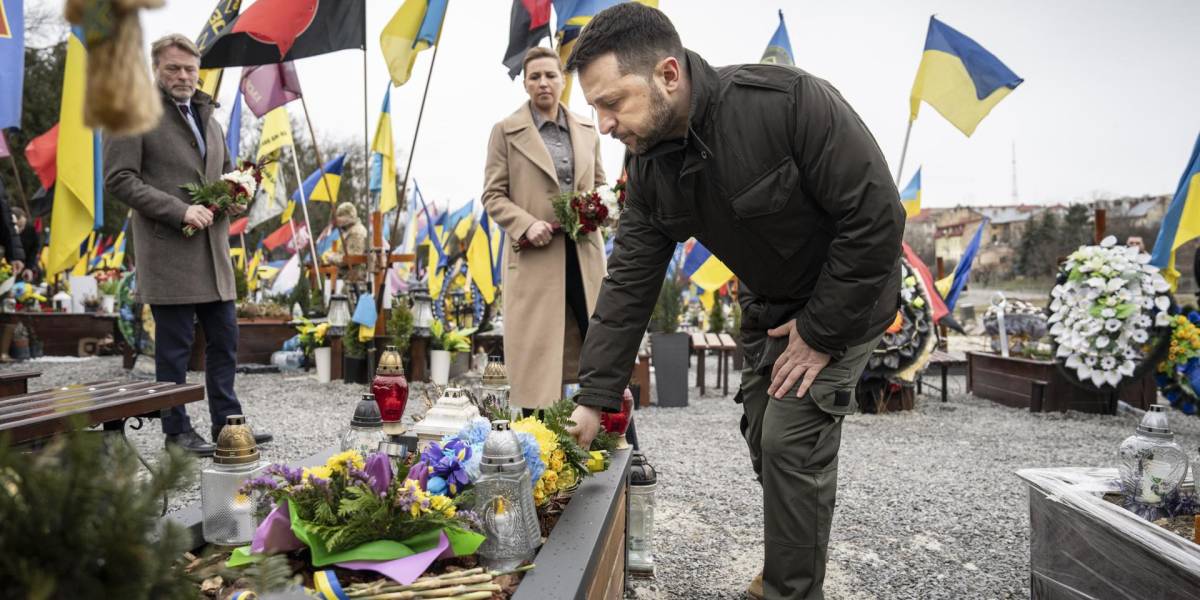 A dos años de la guerra Rusia-Ucrania, Zelenski dice estar más cerca de la victoria
