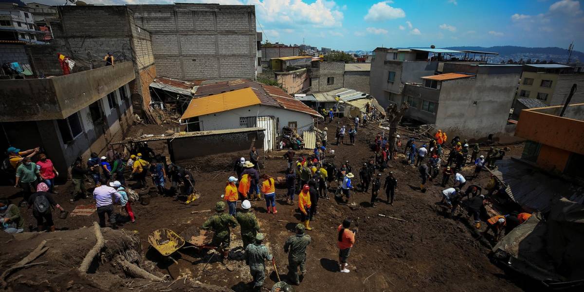 Quito apunta a una recuperación integral en zona del aluvión
