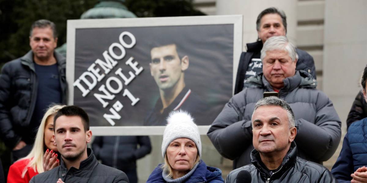Se realiza la audiencia sobre la deportación de Djokovic en un tribunal de Melbourne