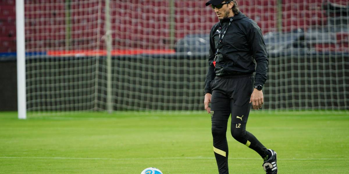 Luis Zubeldía dejó en duda su continuidad como entrenador de Liga de Quito