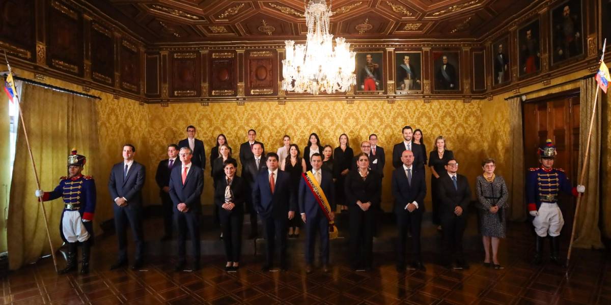 Siete ministerios tuvieron más cambios en la primera administración de Daniel Noboa