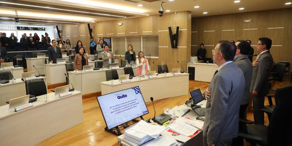 La Comisión de Mesa del Concejo Metropolitano de Quito tiene mayoría correísta