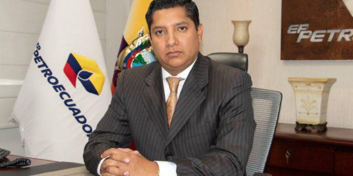 Hugo Aguiar, gerente de Petroecuador, puso a disponibilidad su cargo