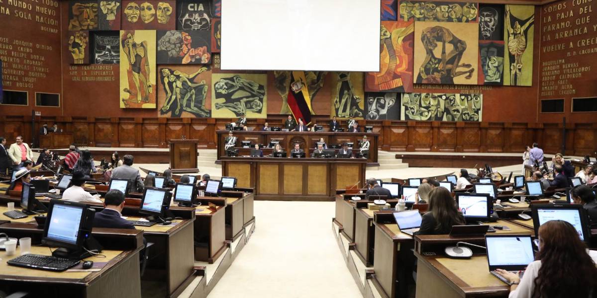 La Asamblea envía al Registro Oficial la Ley de lavado de activos porque Noboa la objetó fuera de tiempo