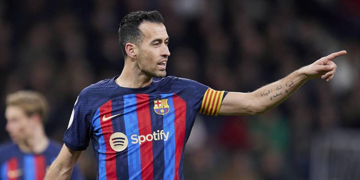 Sergio Busquets anuncia que dejará al FC Barcelona a finales de temporada