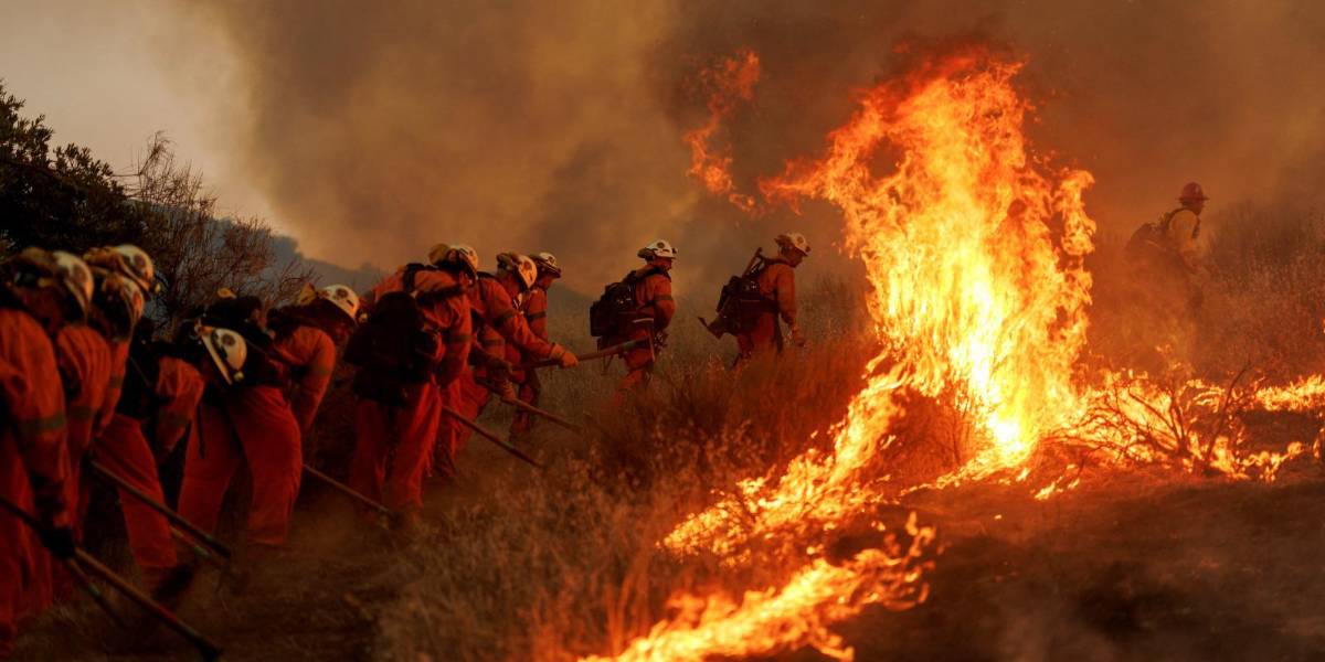 EE. UU.: Incendio forestal Canyon Fire, se propaga en California