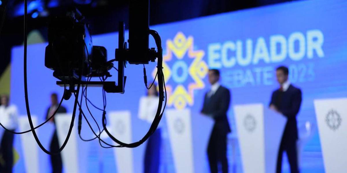 Elecciones Ecuador 2025 | Conozca la fecha, hora y otros detalles del debate vicepresidencial