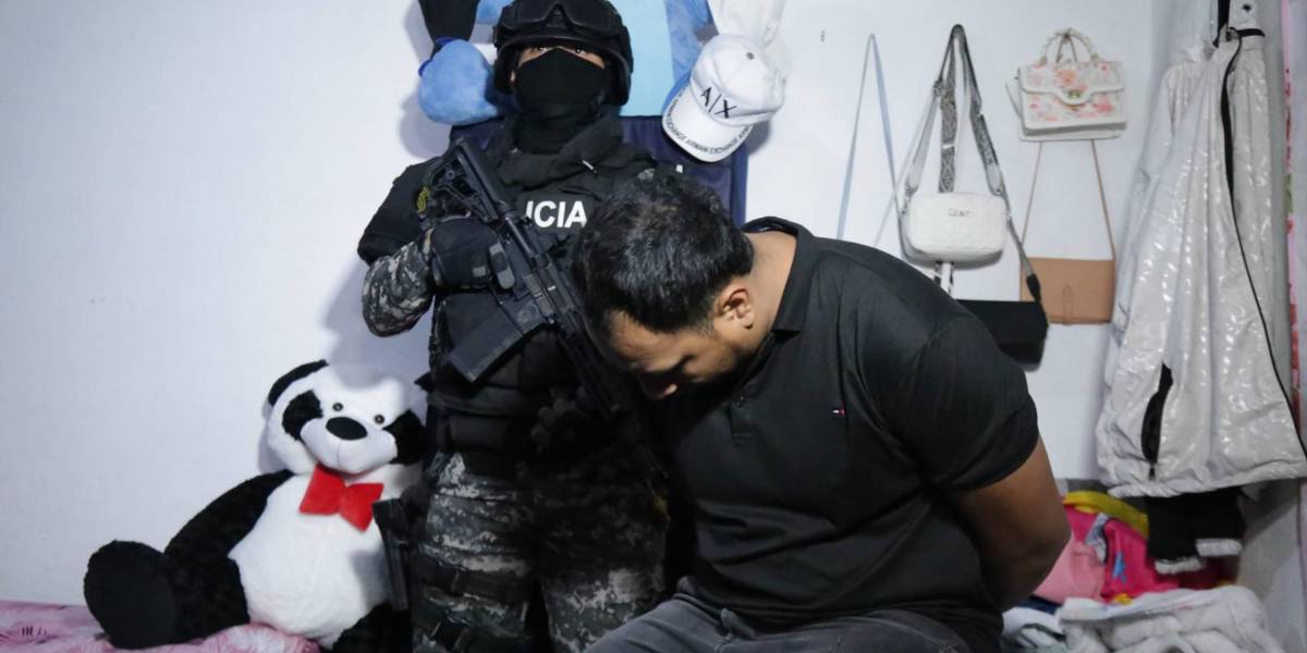 Alias Gordo Arturo, cabecilla de Los Lobos en Quito, fue detenido por la Policía