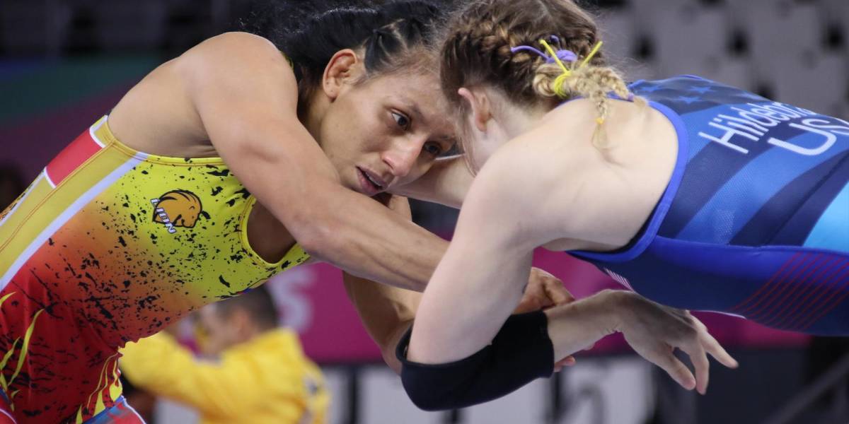 Luisa Valverde se suma al equipo de lucha de Ecuador clasificado para Tokio 2020+1