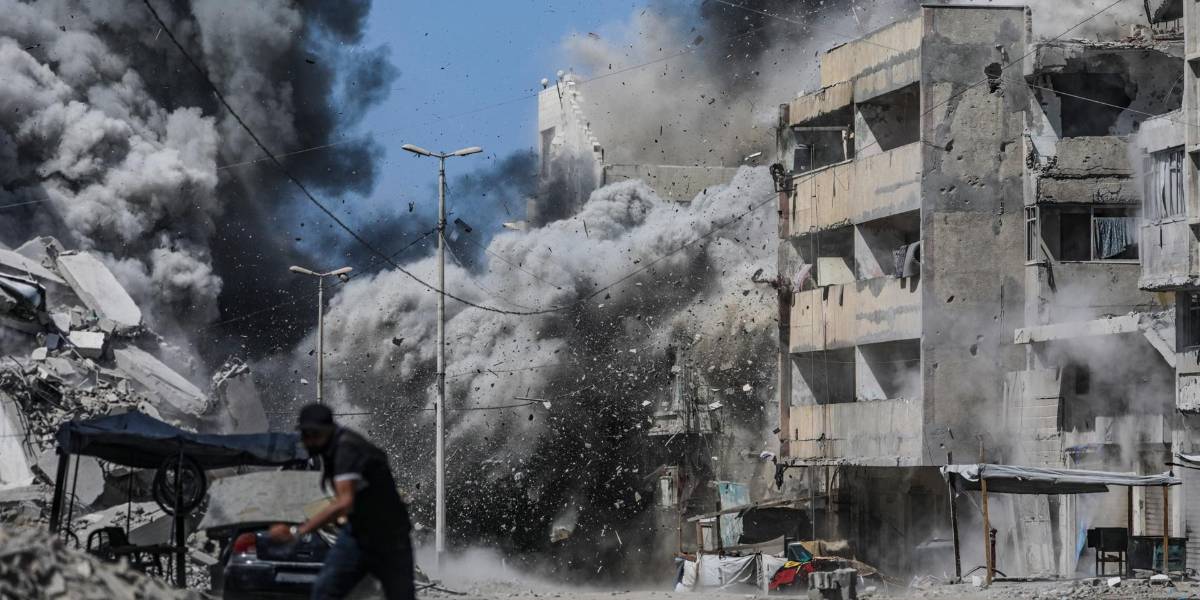 750 000 palestinos desplazados de la Ciudad de Gaza en medio de ofensiva, según Israel