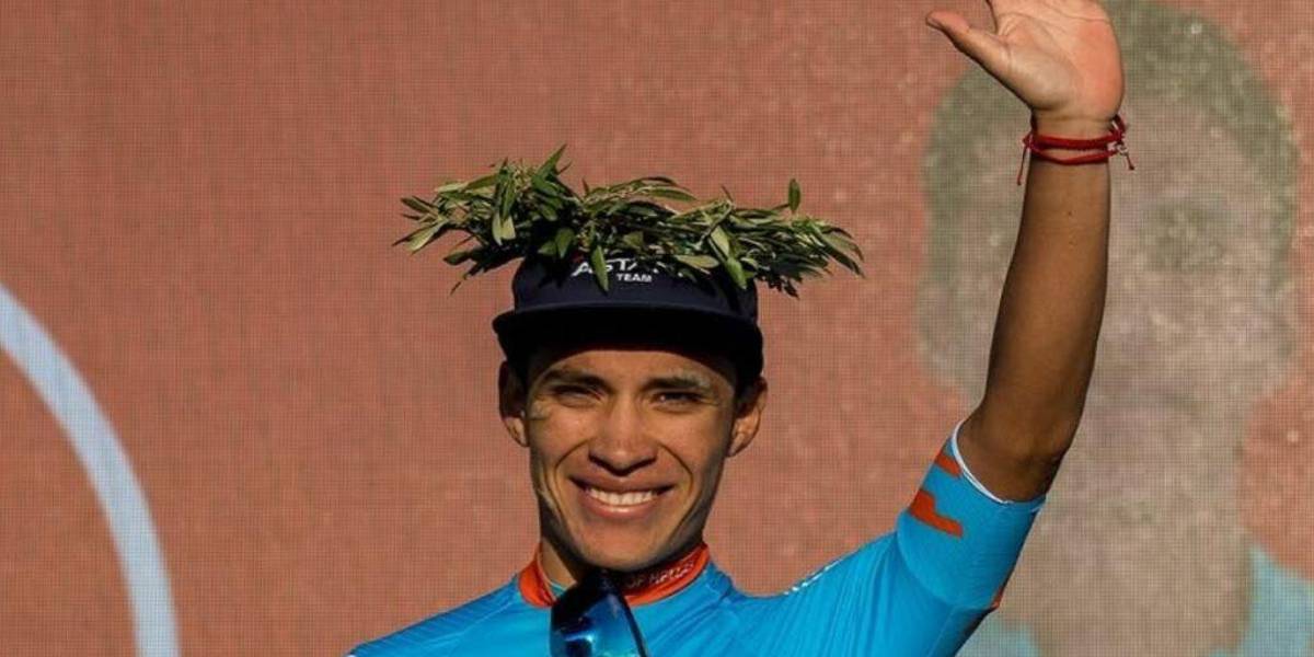¡El ecuatoriano Martín López ganó el Tour de Grecia!