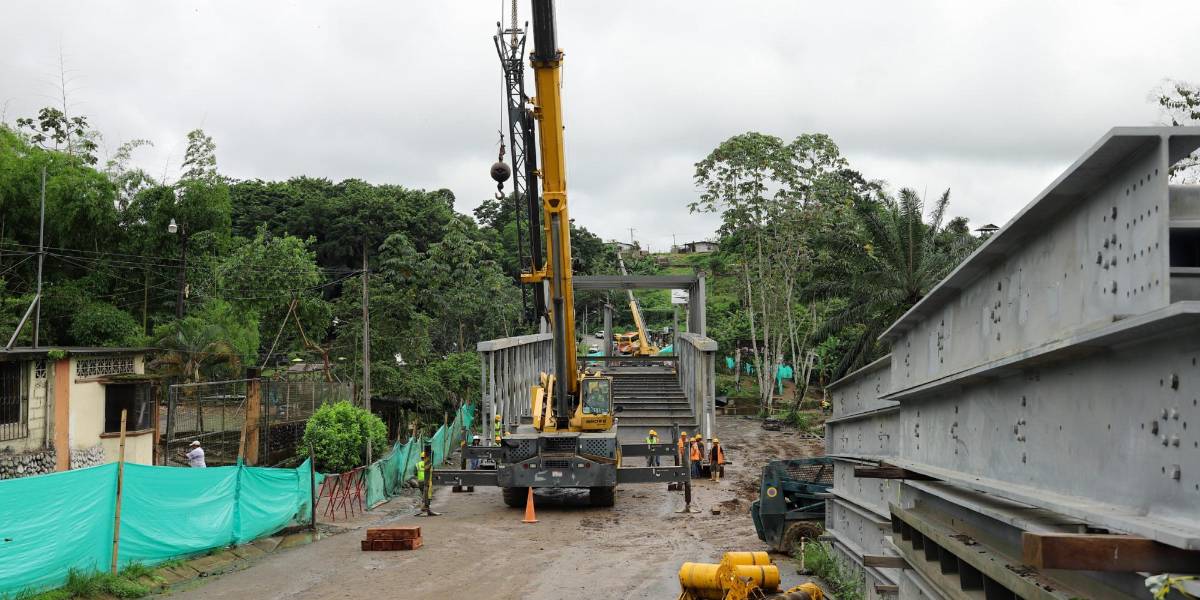 El puente sobre el Río Blanco permitirá el paso vehicular desde el 23 de diciembre