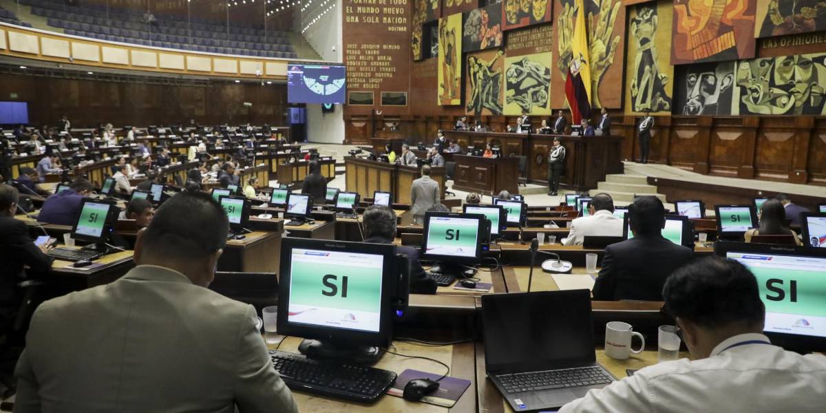 El Informe a la Nación de Noboa será analizado por una comisión ocasional de la Asamblea