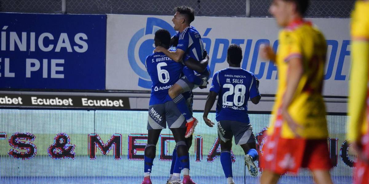 Emelec ganó 2-1 y hunde a Aucas en la Liga Ecuabet