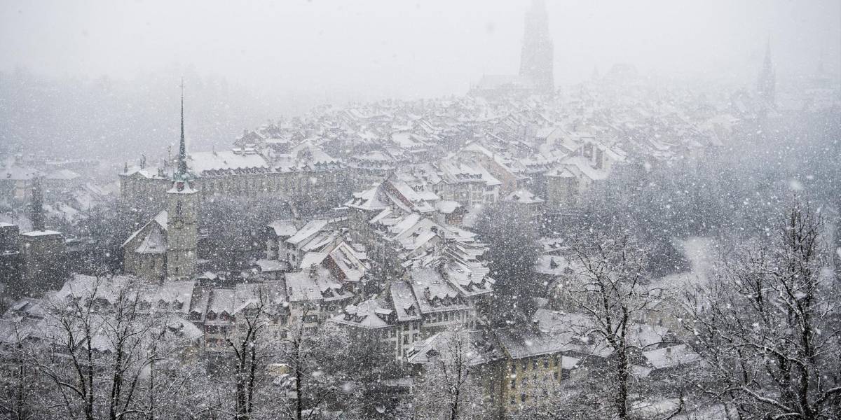 Bajas temperaturas baten récords en Suiza