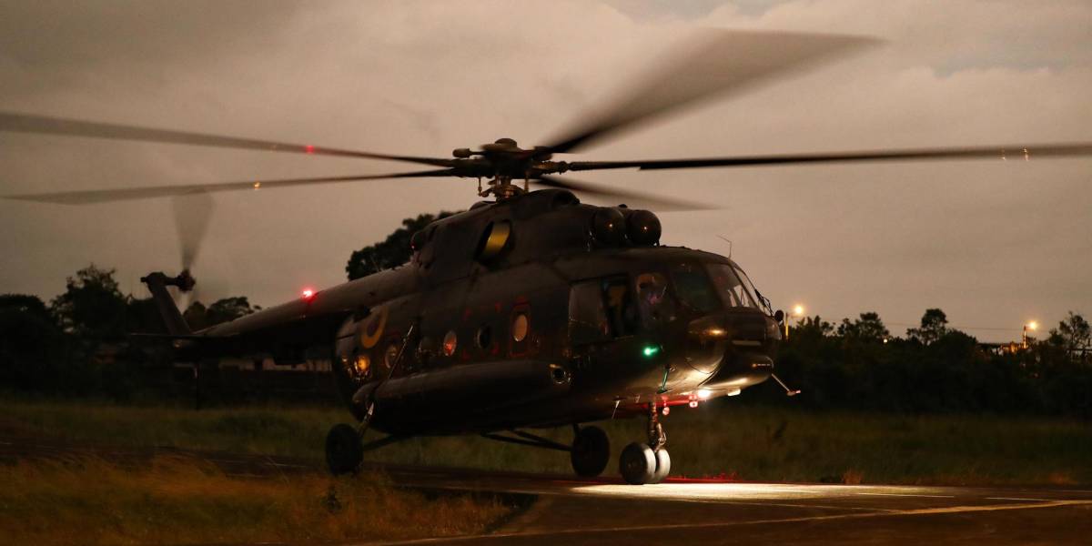 Fueron recuperados los cadáveres de los 8 ocupantes del helicóptero militar accidentado en Pastaza